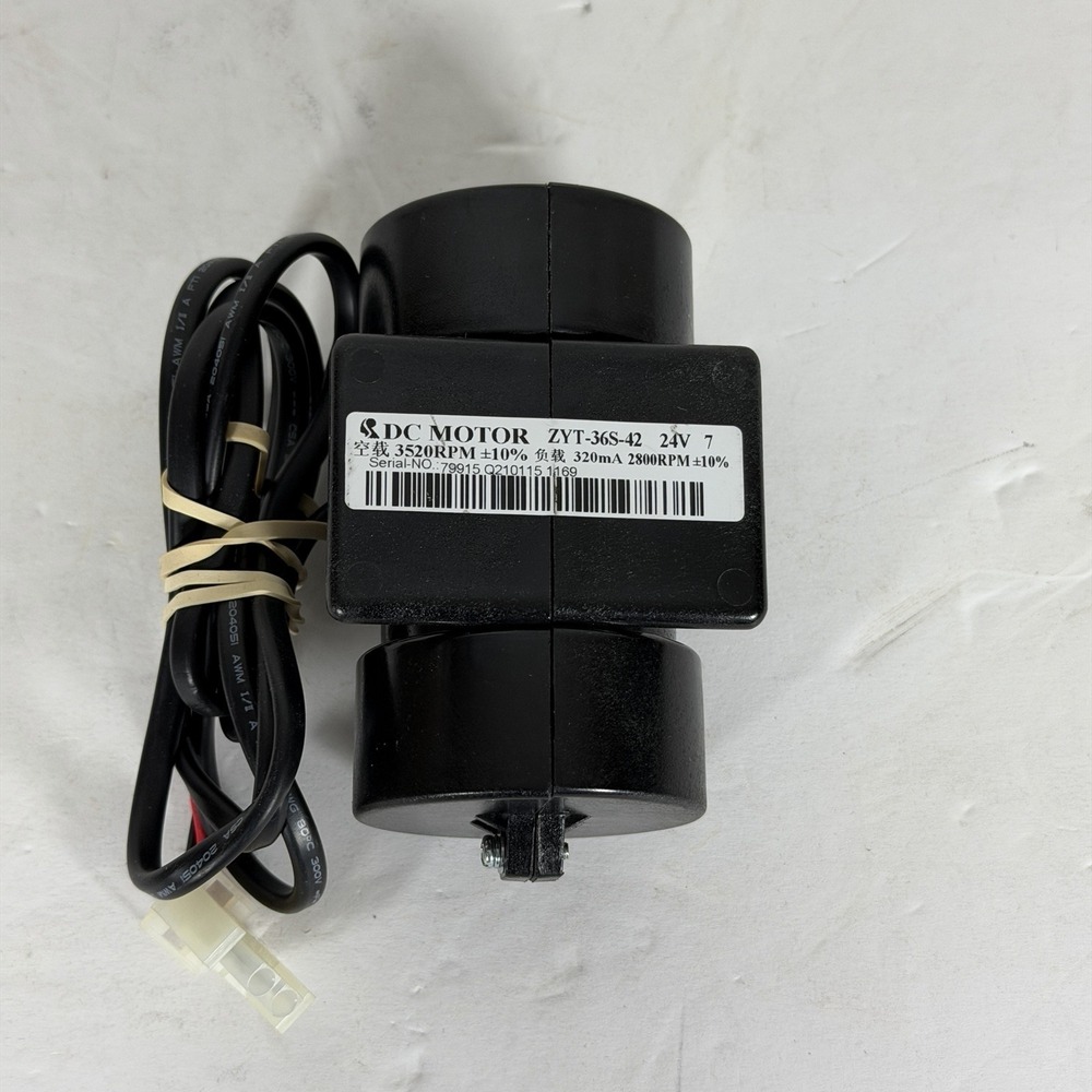 DC Motor ZYT-36S-42 24V 3520RPM 320mA Electric Motor Tested Working